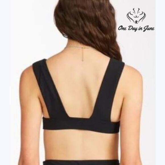 Billabong Sol Searcher Plunge Bikini Top Size S - Picture 2 of 5